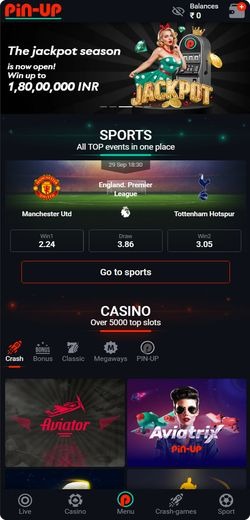 Pin up casino app download 
